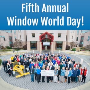 Window World Celebrates Fifth Annual 'Window World Day' With Patients of St. Jude Children's Research Hospital