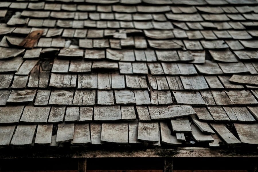 old roofing